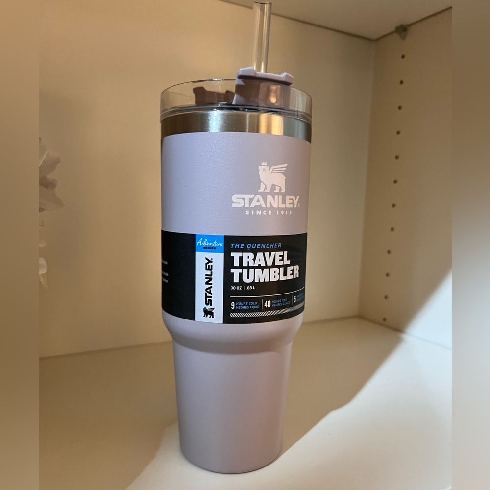 🎉LAST CHANCE🎉 NWT Stanley 30oz Stainless Steel Adventure Quencher Abalone - Picture 4 of 6